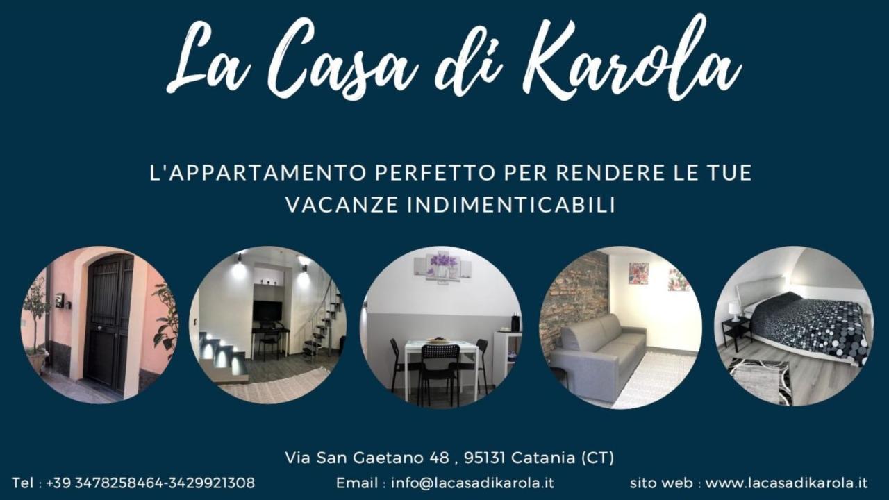카타니아 La Casa Di Karola 아파트 외부 사진